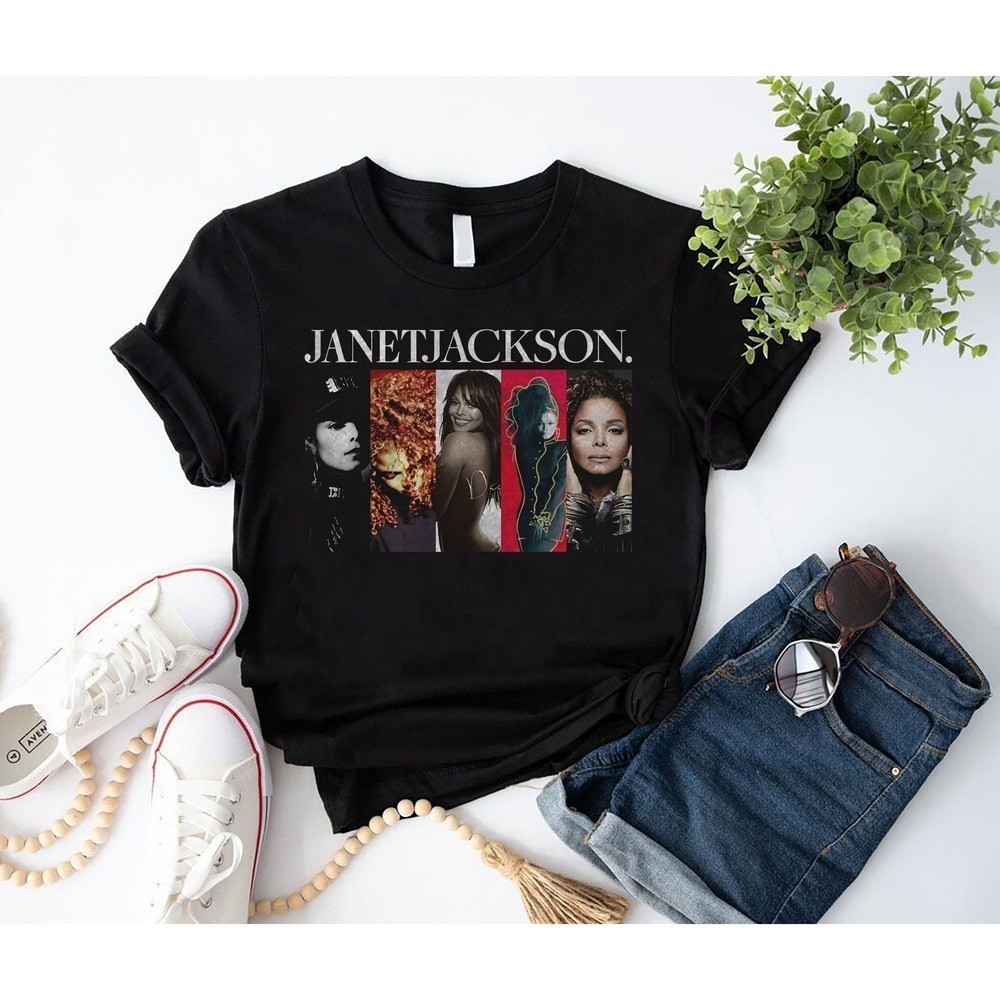 Janet Jackson Singer Tshirt Janet Jackson Together Again Tour Shirt